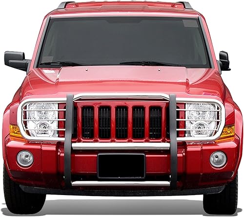 Miniatura 5 de DNA MOTORING GRILL-G-047-SS Parachoques Delantero Cepillo Rejilla Guarda, Plata