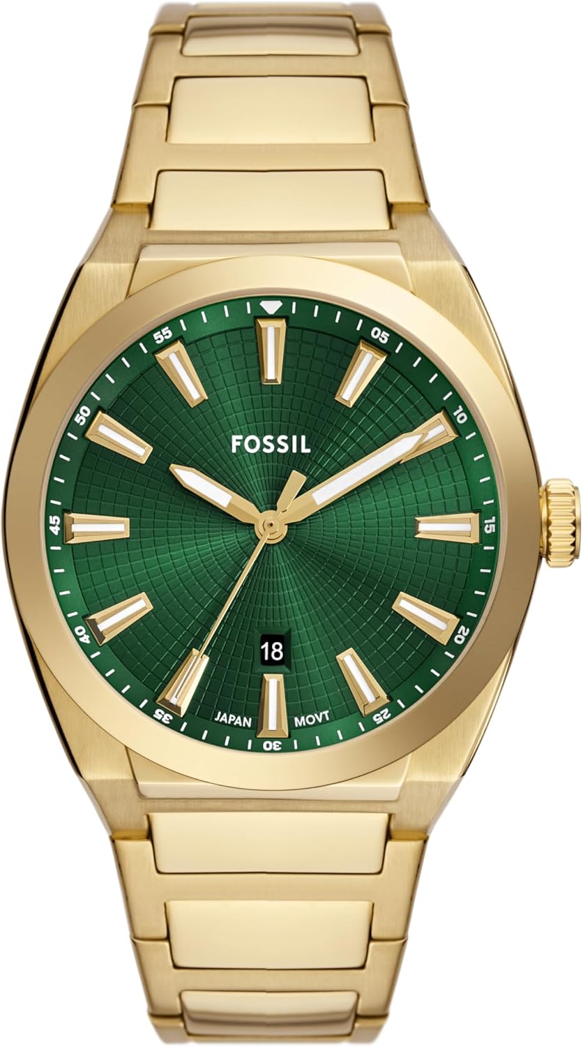 Fossil Men's Everett Quartz Stainless Steel Three-Hand Watch