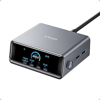 お盆セール中（１５％OFF中）Anker Prime charger　250w Amazon.com: Anker Prime 250W USB-C Charger with 3-in-1 Cube