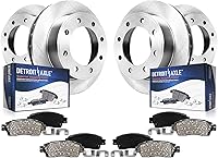 Detroit Axle 4WD Brake Kit for 2013-2022 Ford F-250 F-350 Super Duty - 14.29" Rotors & Ceramic Pads w/ Hardware