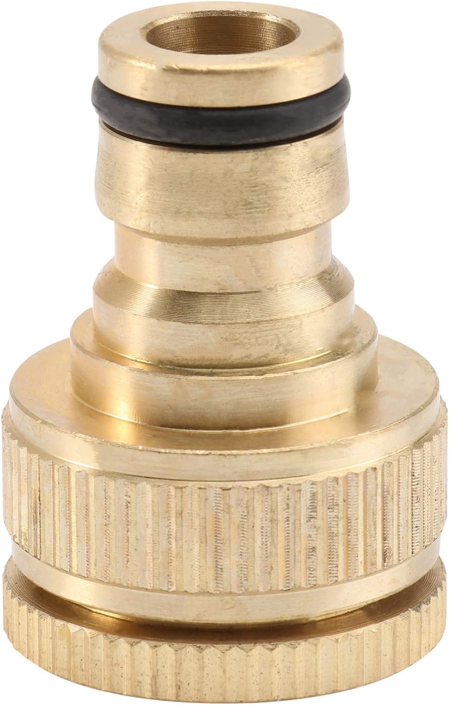 WINOMO Brass Hose Quick Connect Garden Hose Tap Connector 1/ 2 Inch to