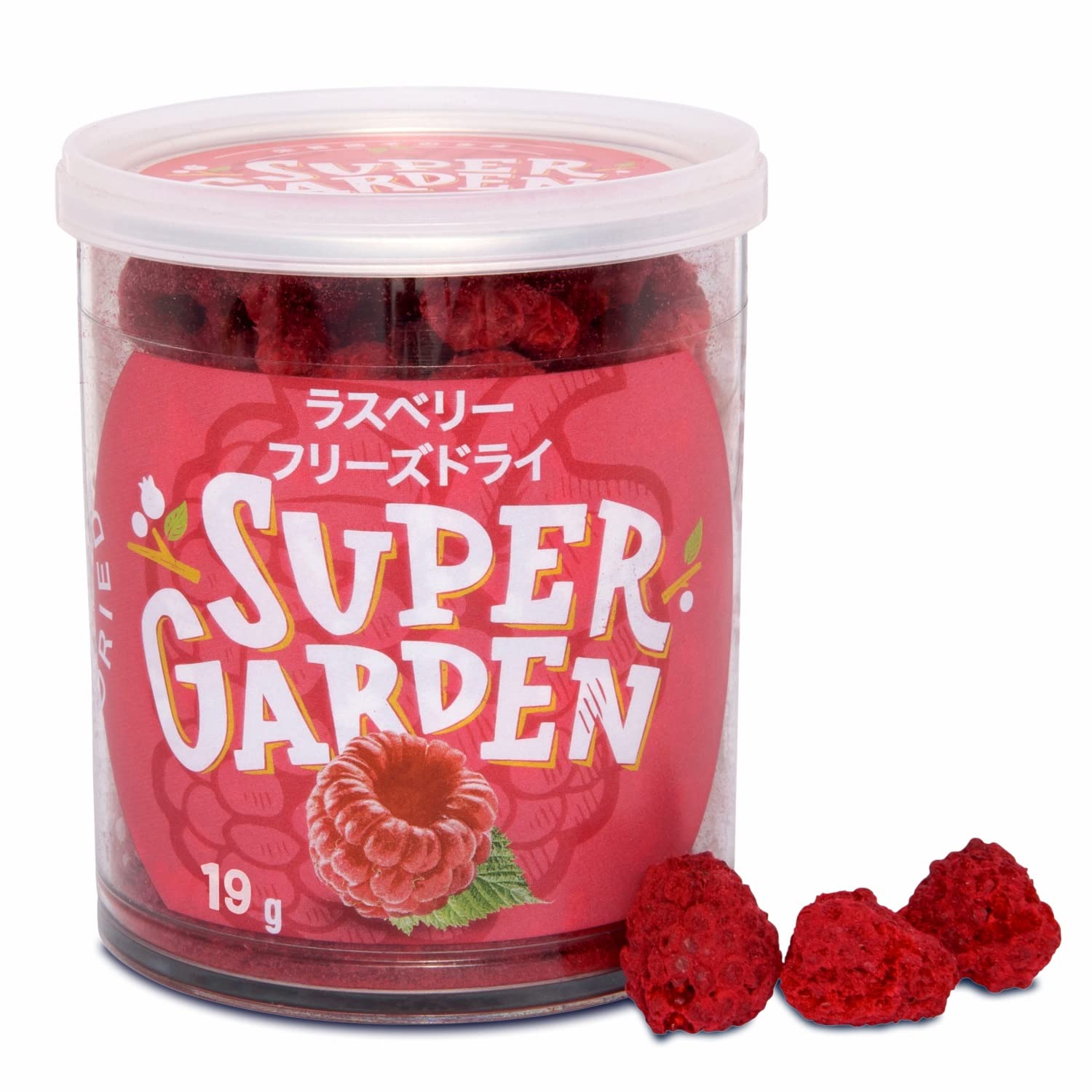 Amazon.co.jp: Super Garden フリーズドライ ラズベリー (19G
