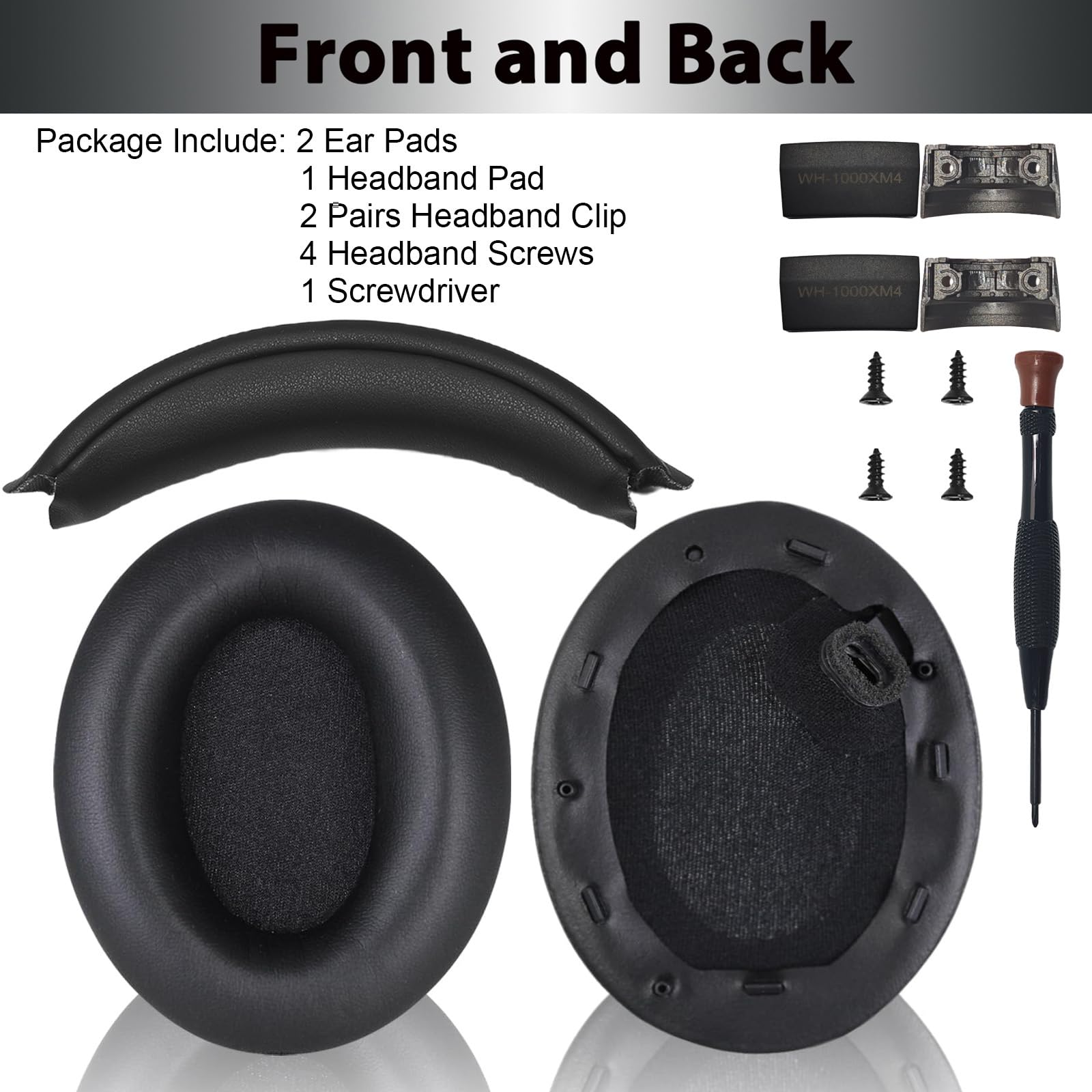 Amazon | Adhiper 交換用イヤーパッド + ヘッドバンド Sony WH-1000XM4