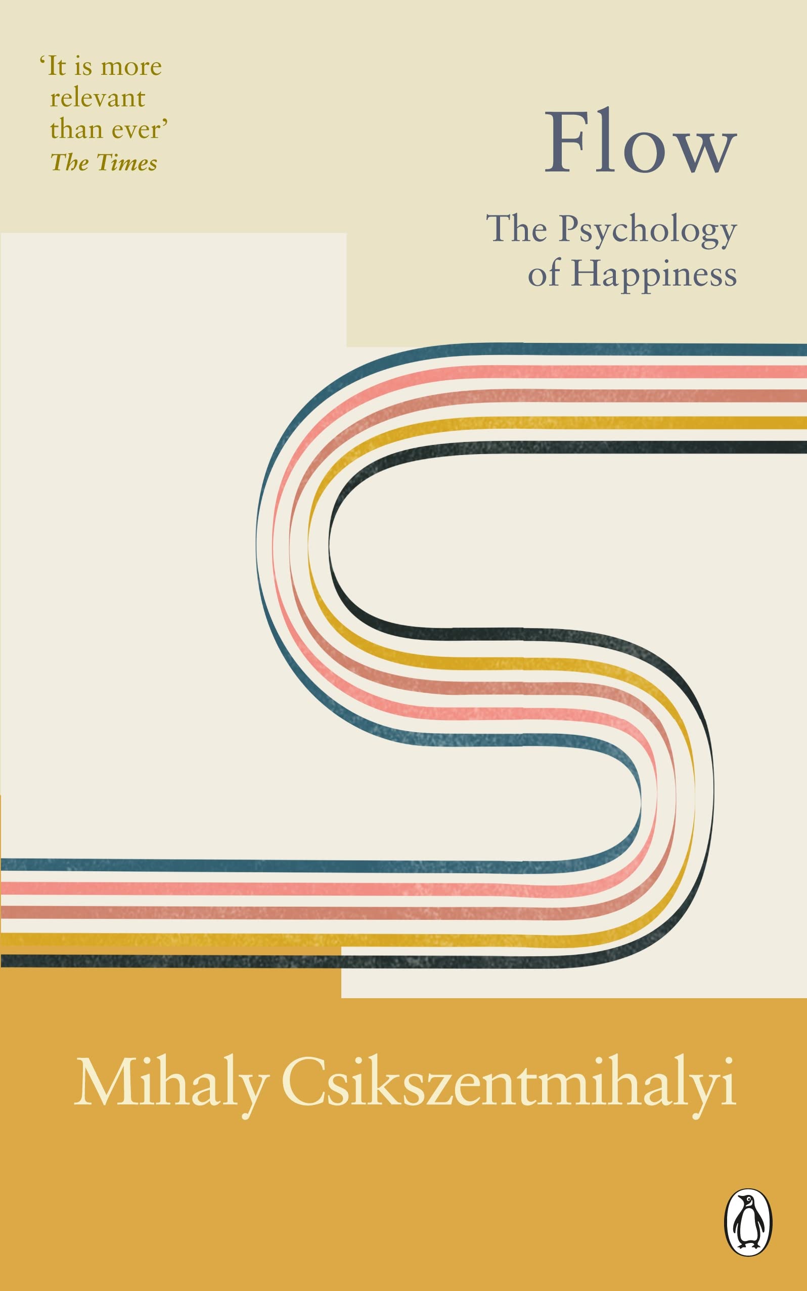 Flow: The Psychology of Happiness by Mihaly Csikszentmihalyi PAPERBACK