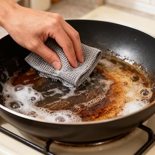 10 Pcs Multi Purpose Non Scratch Wire Dishcloths for Kitchen, Multipurpose Wire Dishwashing Rags, Steel Wire Dishcloth, Metal Dish Cloth Cleaning Pads for Dishes Sinks, Dishes, Stove Top Tools