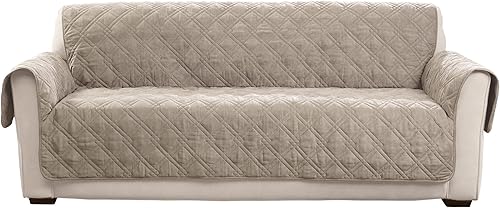 SureFit Funda para sofá de visón en color gris pardo