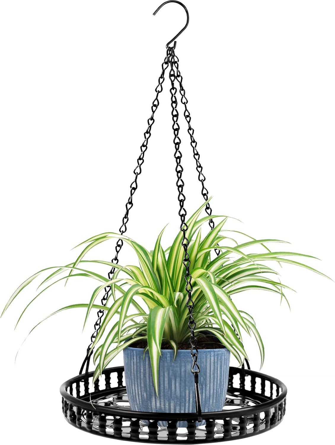 PIKAMAO Metal Plant Hanger Indoor Outdoor, Plant Hanger for