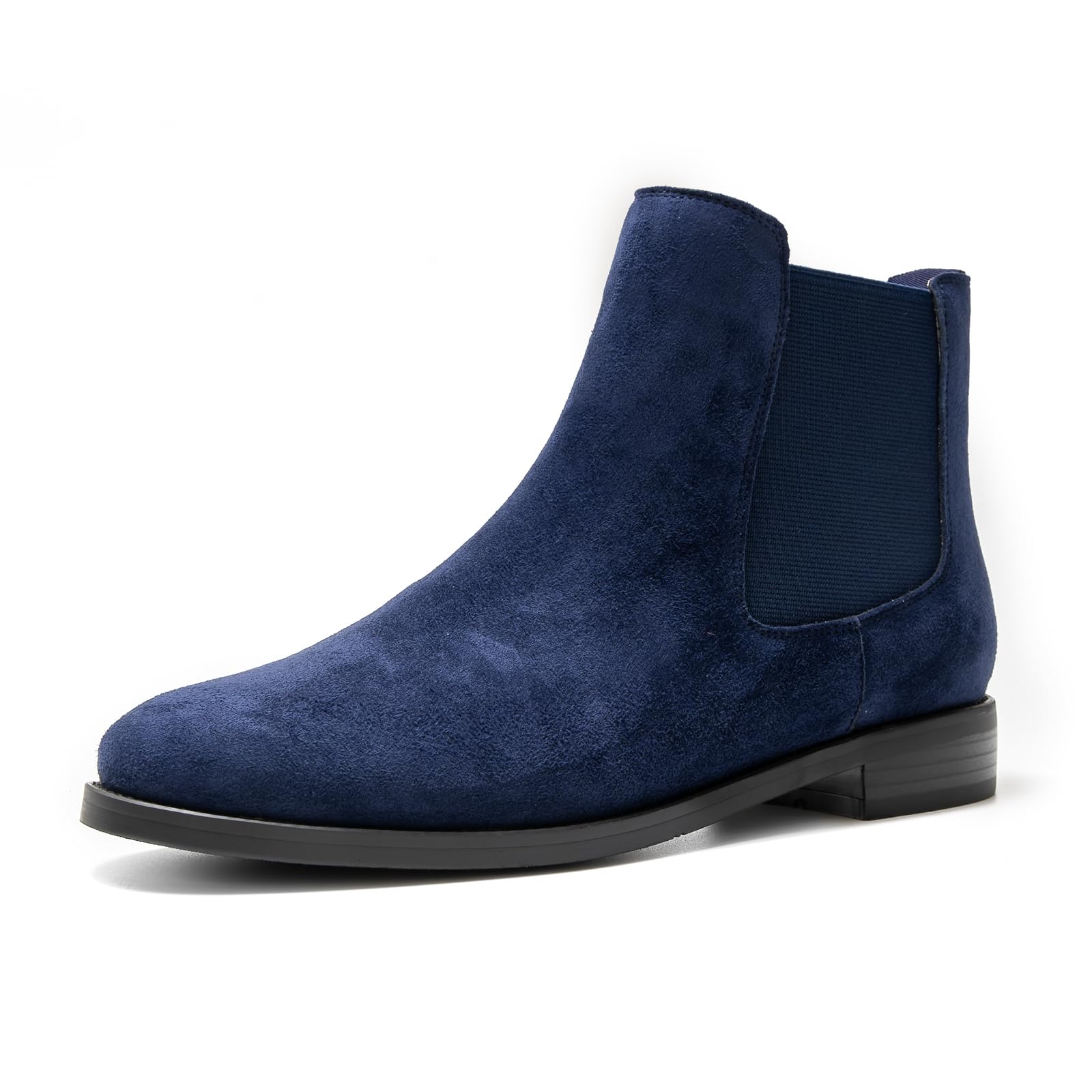 ONEENO Womens Casual Suede Chelsea Boots