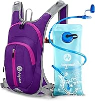 Vista 12 de Nepest Hydration Pack Backpack for Women & Men, Lightweight Water Backpack with 2L Water Bladder for Hiking Cycling Running Biking