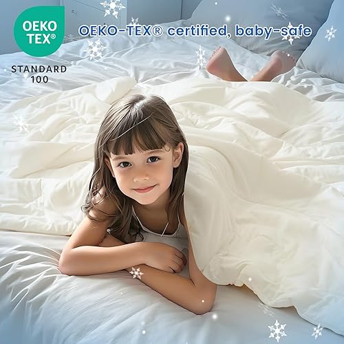 Miniatura 19 de PHF Manta refrescante suave tamaño individual para personas que duermen con calor y sudores nocturnos, manta transpirable acogedora de verano