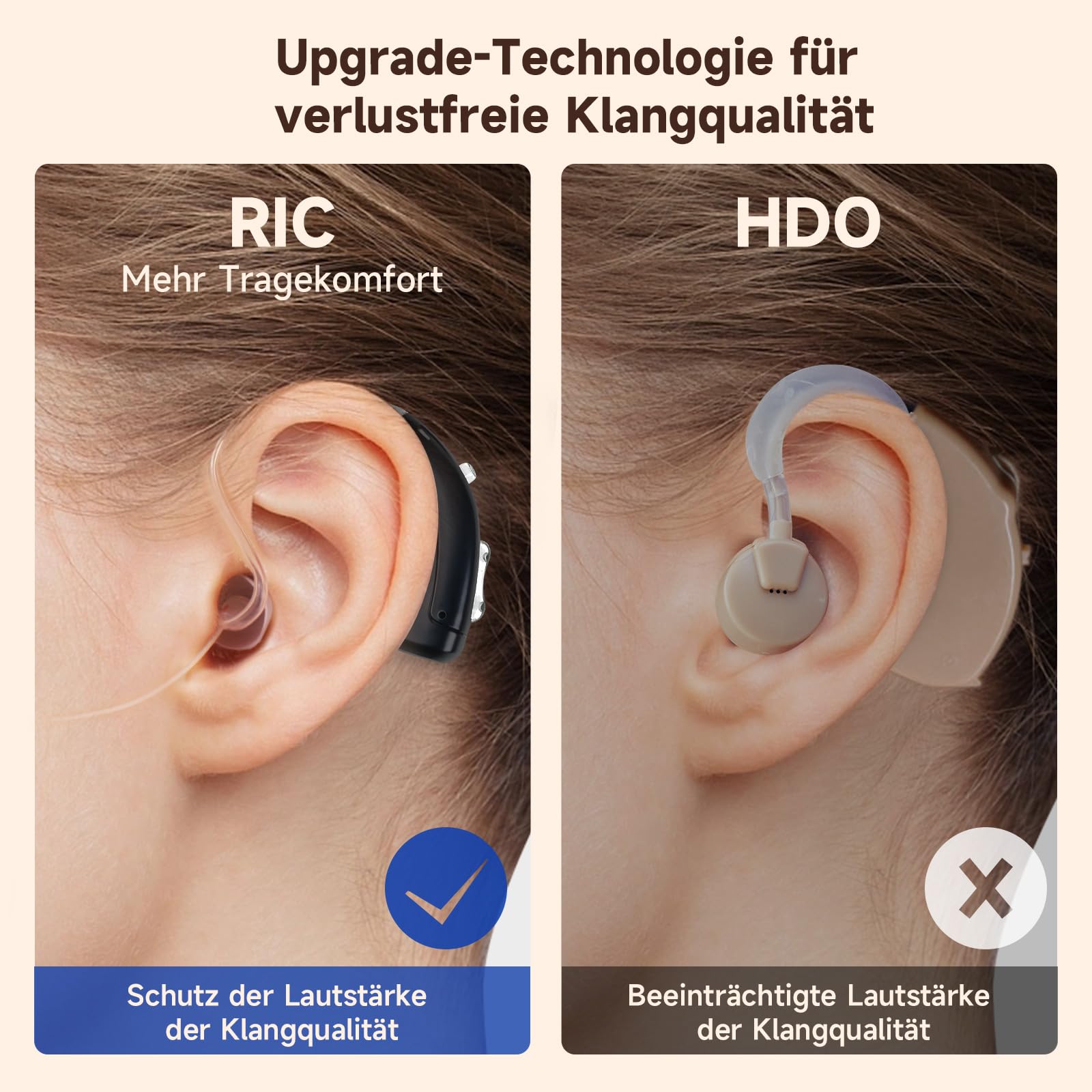 Seniorengerät mit klarem Ton, wiederaufladbar, Lautstärke und einstellbaren Modi (A318)