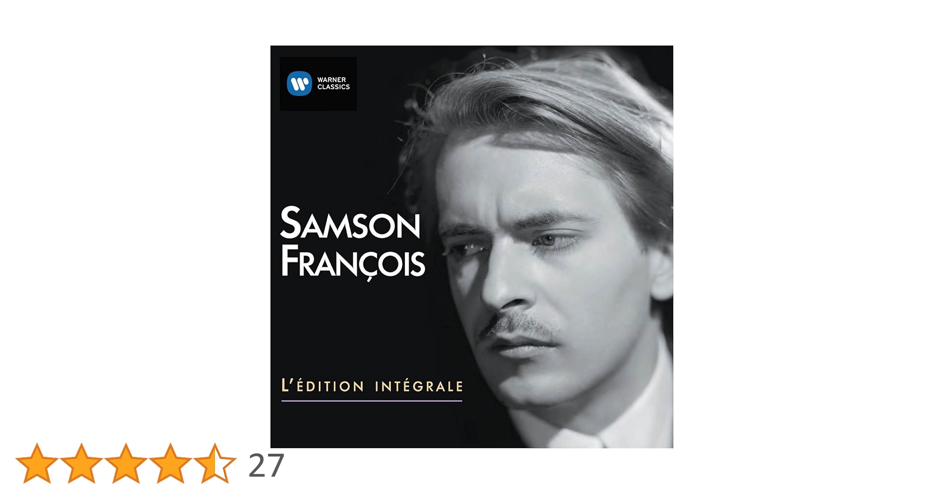 【未開封】サンソン・フランソワ全集 36 CD［EMI］ 未開封】サンソン・フランソワ全集 36 CD［EMI］