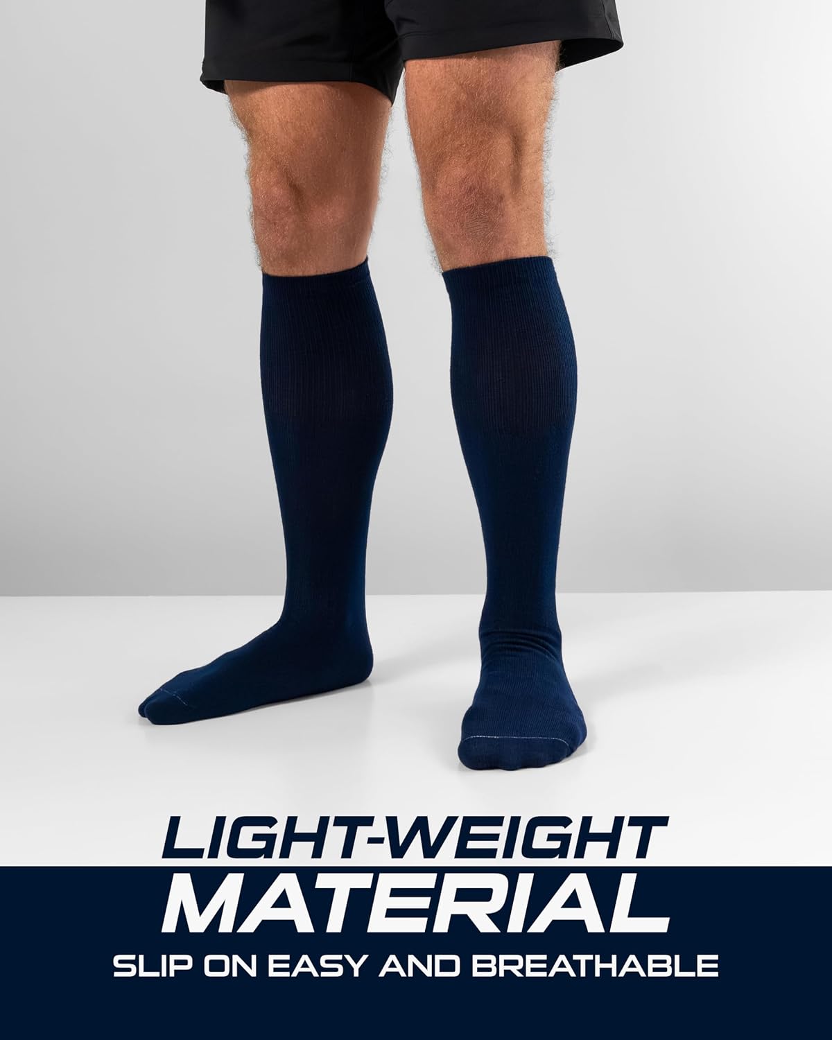 TCK Lightweight Sports Socks for Baseball Softball Football & Soccer | Youth Kids Boys Girls & Adult Sizes Light Compression