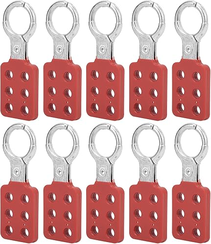 Miniatura 9 de 10 piezas de cerrojo de bloqueo, 6 agujeros de aluminio para la industria química, energía eléctrica de gasolina, 0.984in  1.0 pulgadas de diámetro