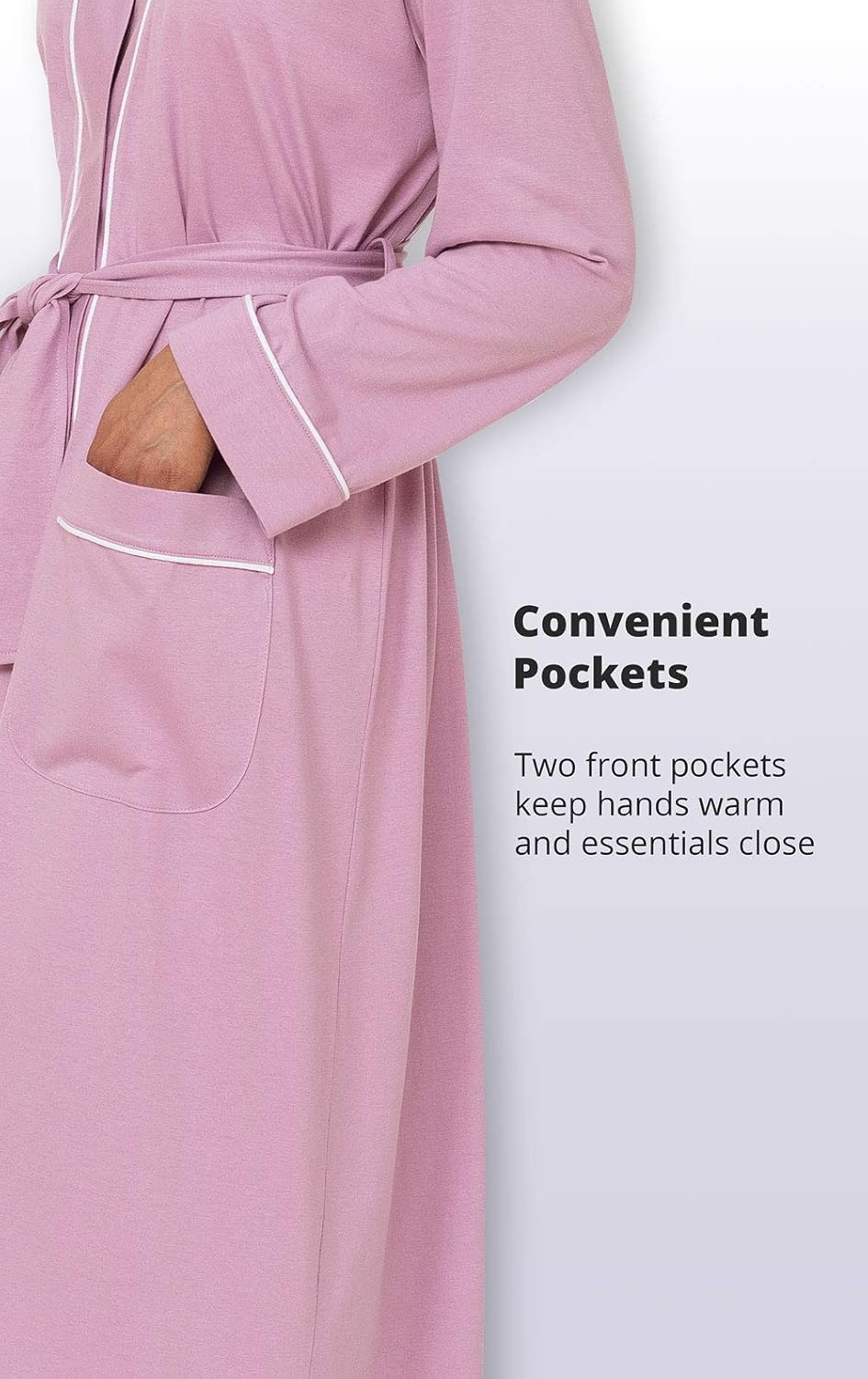 PajamaGram Robes For Women - Womens Robes Long Plush Fleece - Image 5