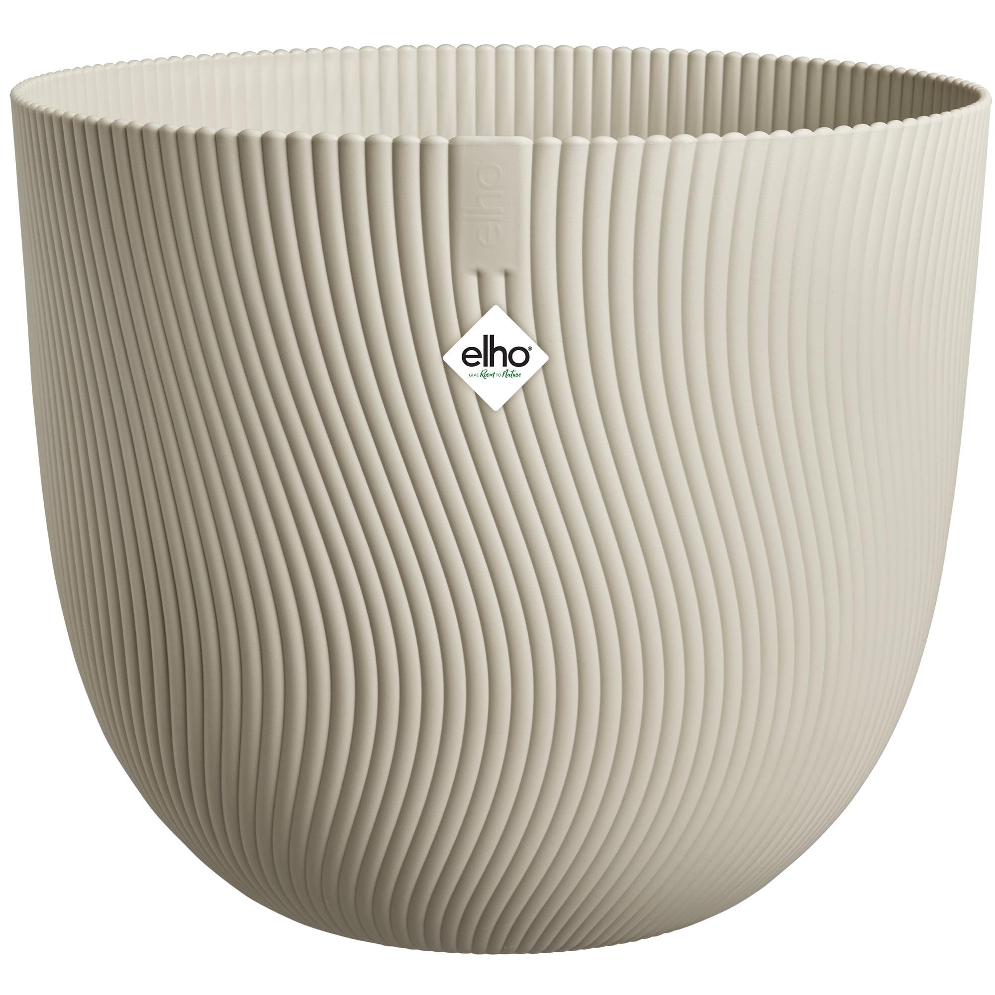 elho Sereh Rund 47 - Blumentopf für Innen und Außen - 100% recyceltes Plastik - Ø 47.0 x H 40.1 cm
