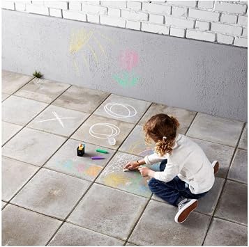IKEA Tebeşir, Ikea Kalın Renkli Tebeşir Seti, 9 Adet 8,5 Cm 63728286278