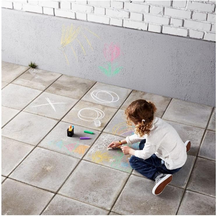 IKEA Tebeşir, Ikea Kalın Renkli Tebeşir Seti, 9 Adet 8,5 Cm 63728286278