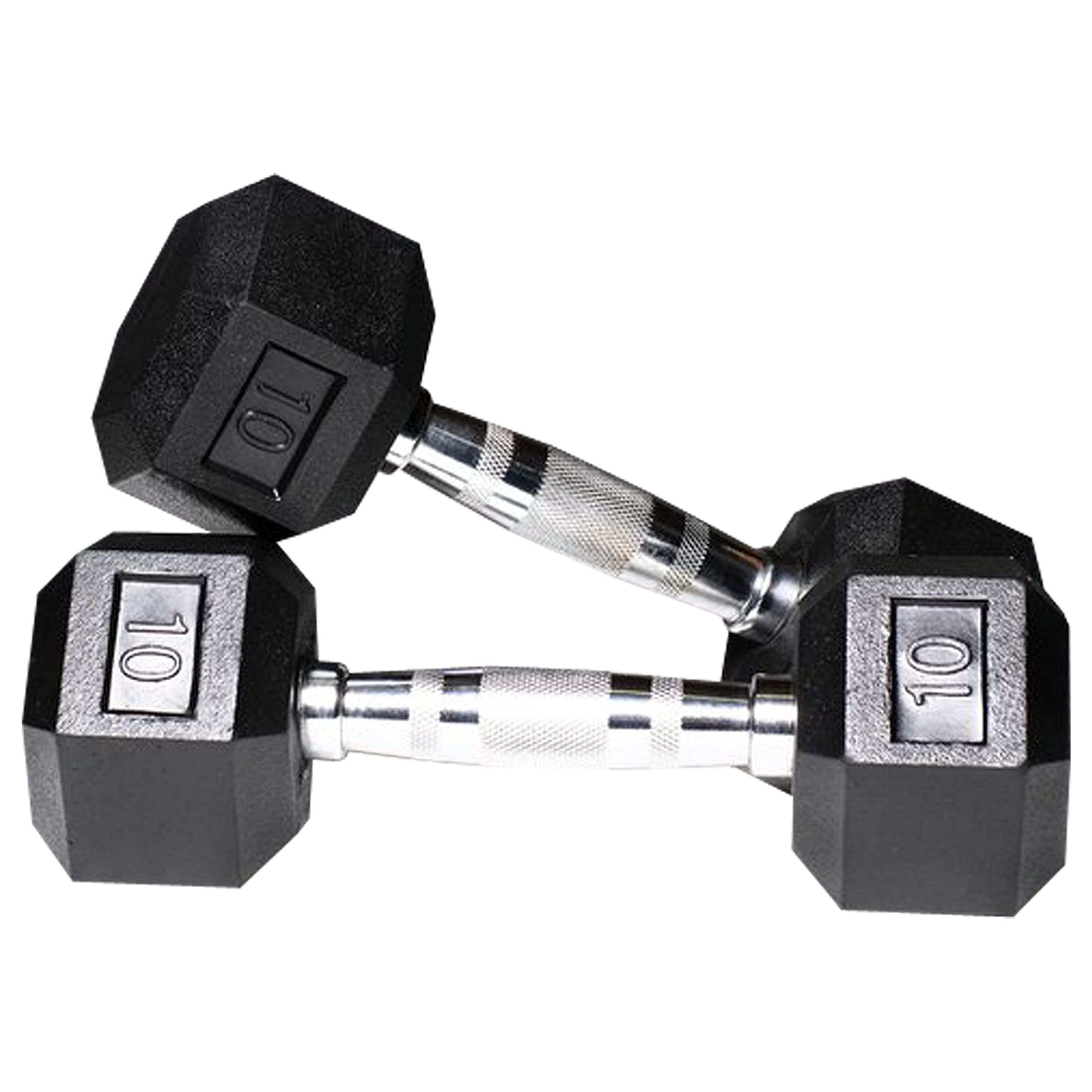 KoreDM-HEXA-10KG-COMBO16 DUMBBELLS KITS (Pack of Two) 10 Kg x 2pc (Total = 20 kg)