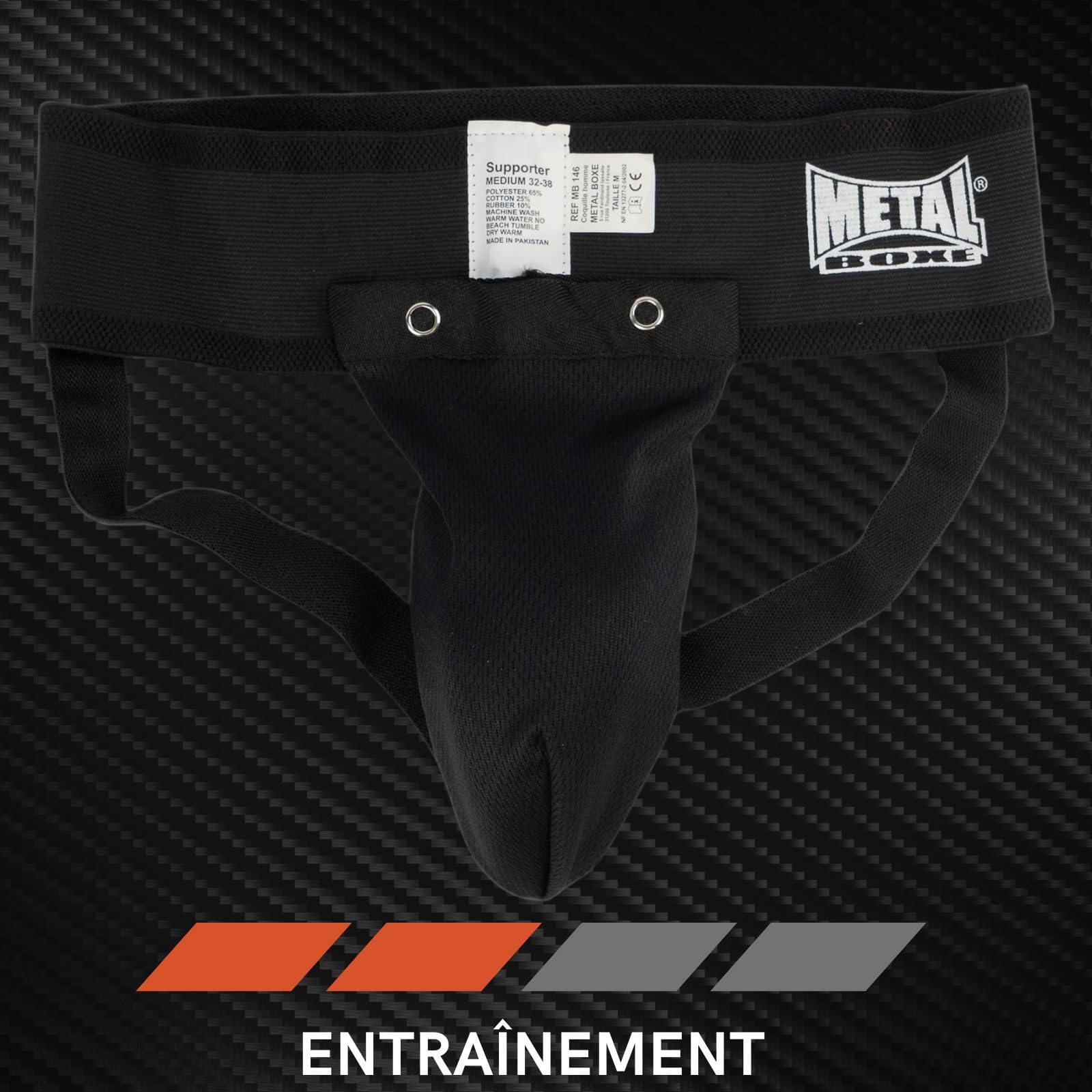 Coquilla para Hombre Metal Boxe