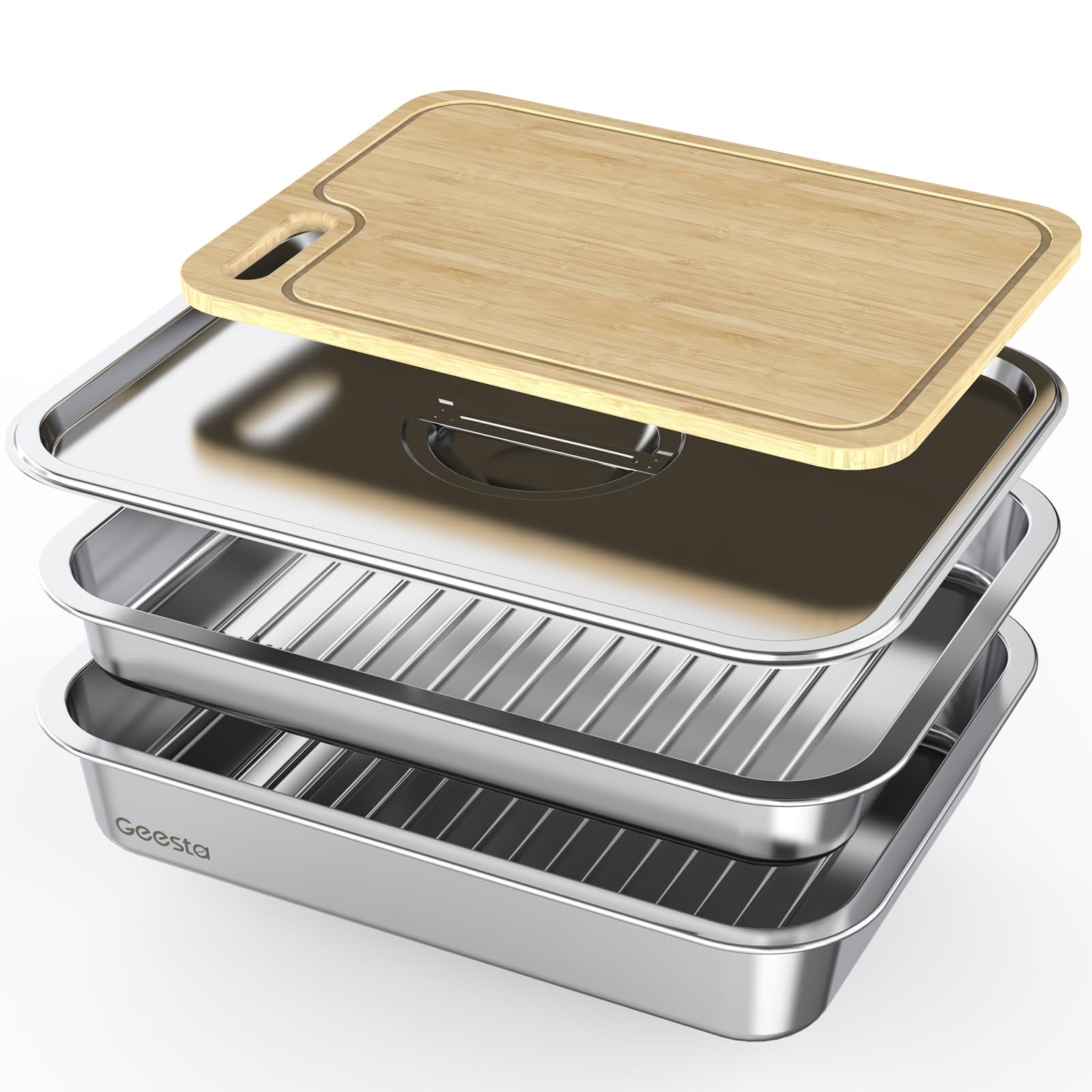 Geesta Grilling Prep and Serve Tray Set