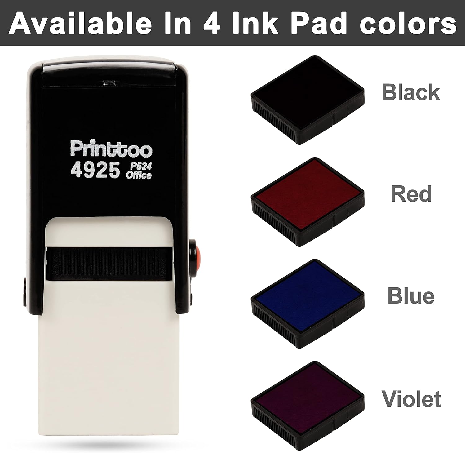 文房具 データ入稿 サンスタンパー P型 25×25mm 油性速乾スタンプ - ゴム印.com