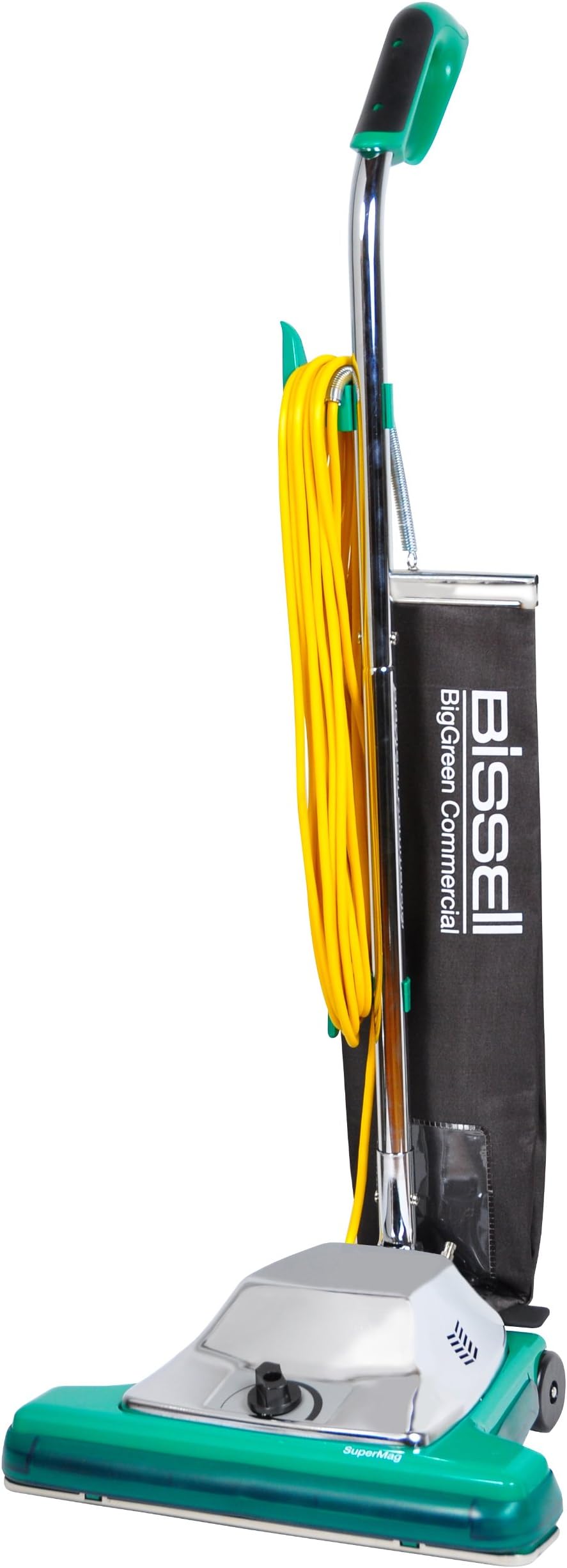 Bissell BigGreen Commercial BG102 ProShake Comfort Grip Handle Upright Vacuum with Magnet, 870W, 16" Vacuum Width