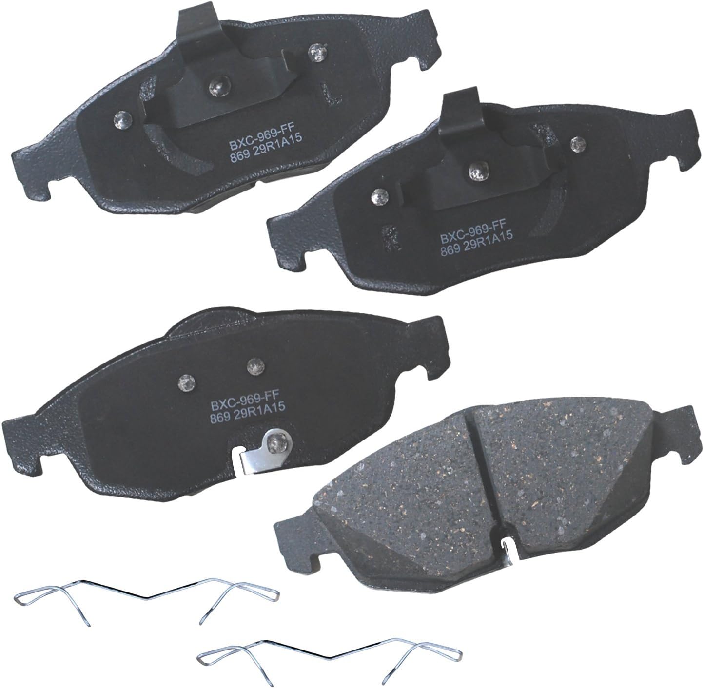 BendixSBC869 Stop By Car Brake Pad, 4 Pack