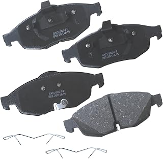 Premium SBC869 Ceramic Front Brake Pads for Chrysler Cirrus 2006-2001, Sebring 2006-2001, Dodge Stratus 2006-2001