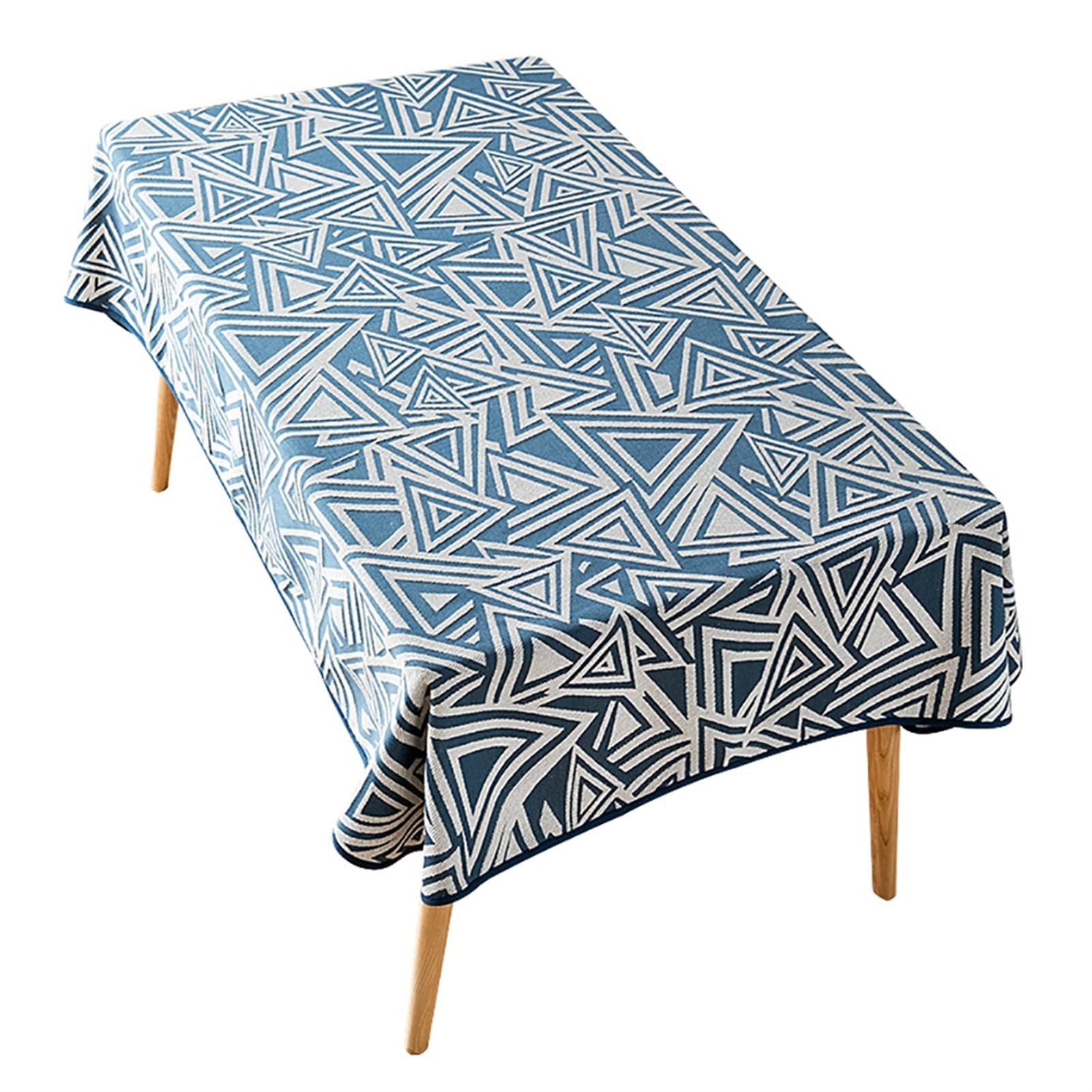 Tissu en coton et lin pour nappe de protection de table rustique