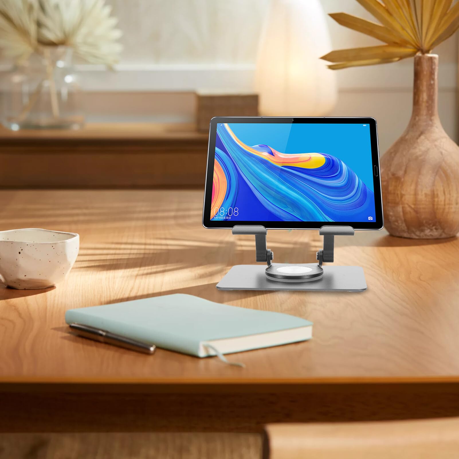 Gatuida Supporto da Tavolo in Alluminio per Tablet Supporto Regolabile da Scrivania