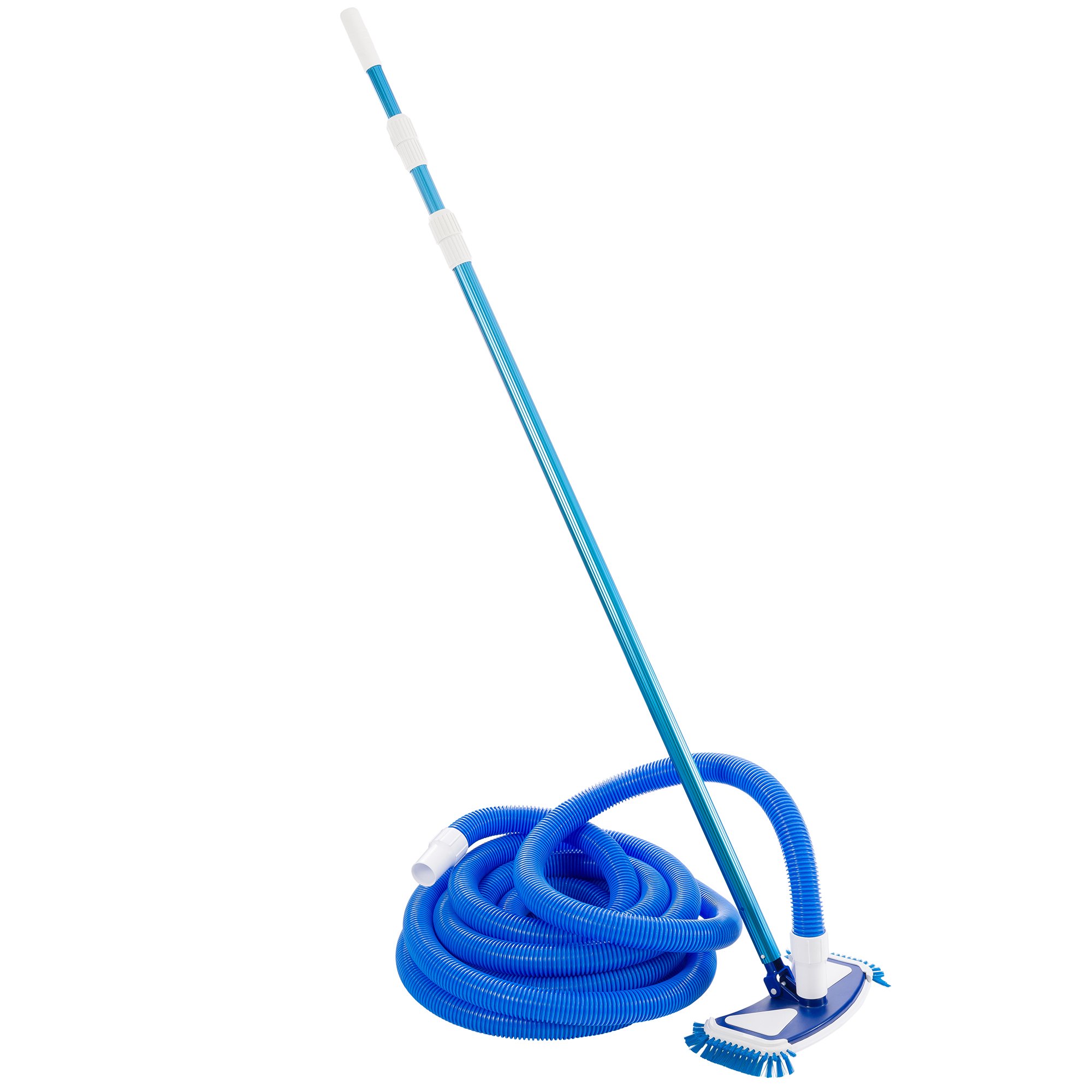 Arebos Pool Cleaning Set/Telescopic rod 4.6-11.5 ft/Including hose