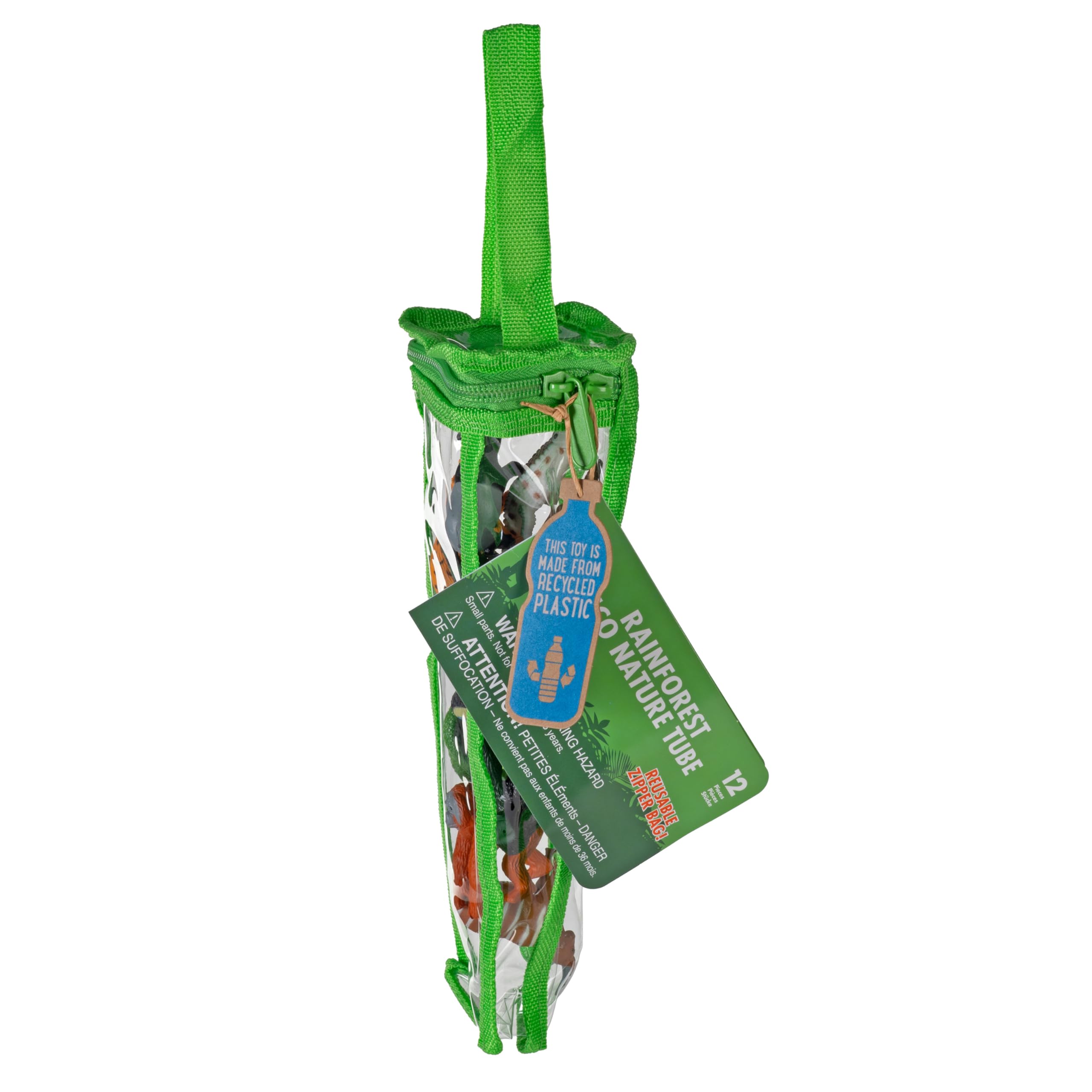 Wild Republic Nature Tubes Eco Las deszczowy, Zabawki Figurki, Zabawki Edukacyjne, Interaktywny zestaw do zabawy, przyjazny dla środowiska