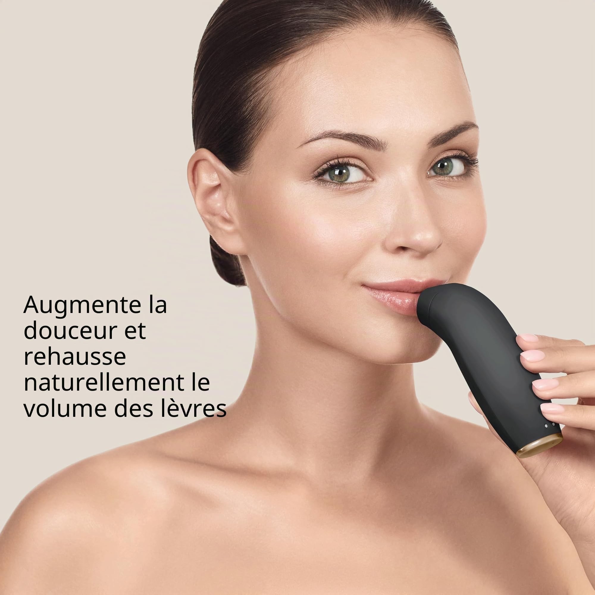 GESKE | SmartAppGuided™ Lip Volumizer & Booster | 6 in 1 | Repulpeur lèvres rapide | Booster lèvres plus pulpeuses | Repulpeur et épaississeur automatique des lèvres | Épaississement lèvres Selfie