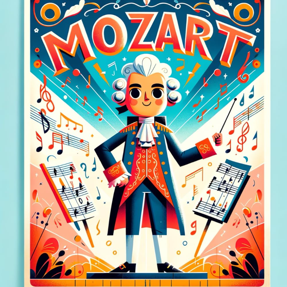 Mozart: Illustrated Biography for Children: A Musical Prodigy and His Enchanting Journey (Illustrated Biographies for Children)