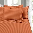 Elegant Comfort Luxurious 1500 Premium Hotel Quality Microfiber Three Line Embroidered Softest 4-Piece Bed Sheet Set, Wrinkle and Fade Resistant, Queen, Pistachio Green