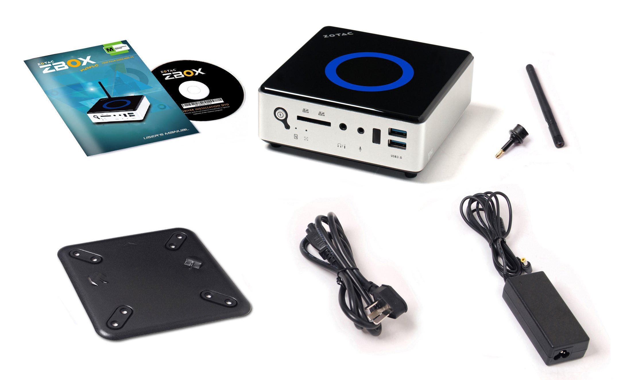 Amazon.com: ZOTAC ZBOX Serie M MI522 NANO Mini PC Intel Core i3