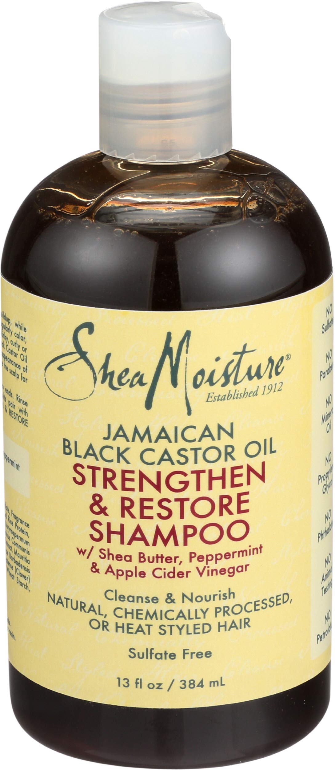 SheaMoisture Strengthen and Restore Shampoo, 13 FZ