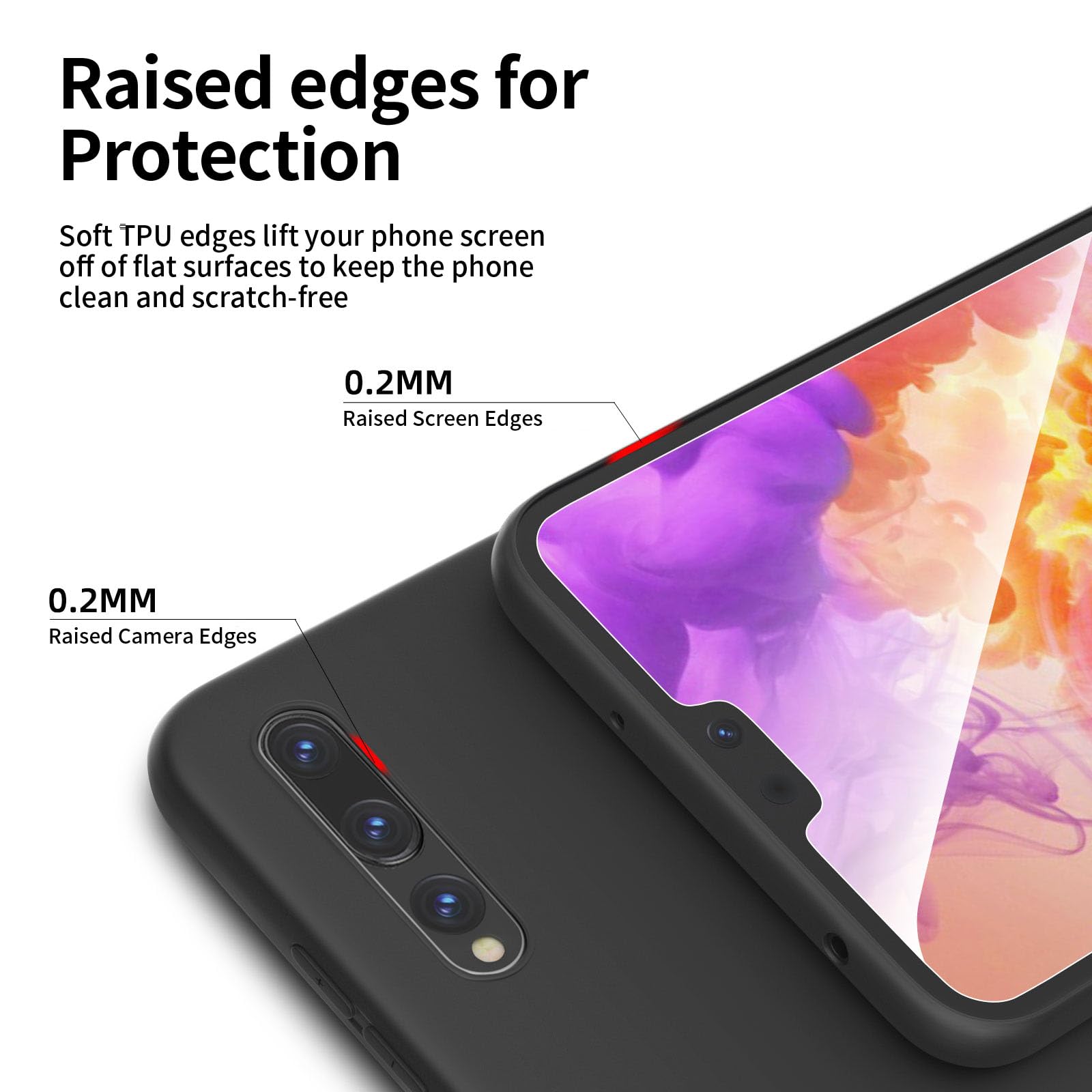 EbestStar - 3x Vetro Temperato Per Huawei P20 PRO | Proteggi Schermo Con Pellicola Anti-urto E Anti-graffio [Compatibile Con 155 X 73.9 X 7.8mm, 6.1 Pollici]