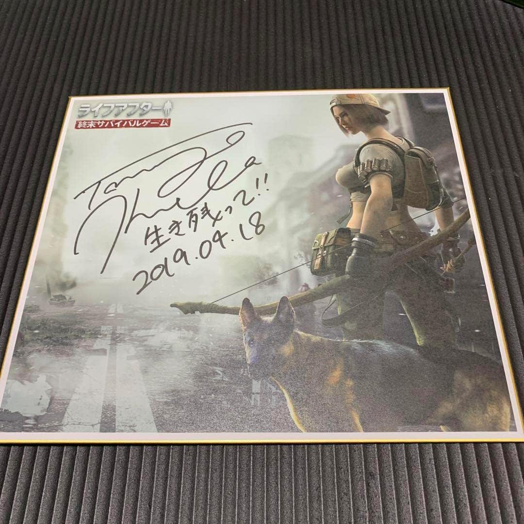 P緋弾のアリア ラッキートリガー 声優サイン色紙+オリジナルタオル