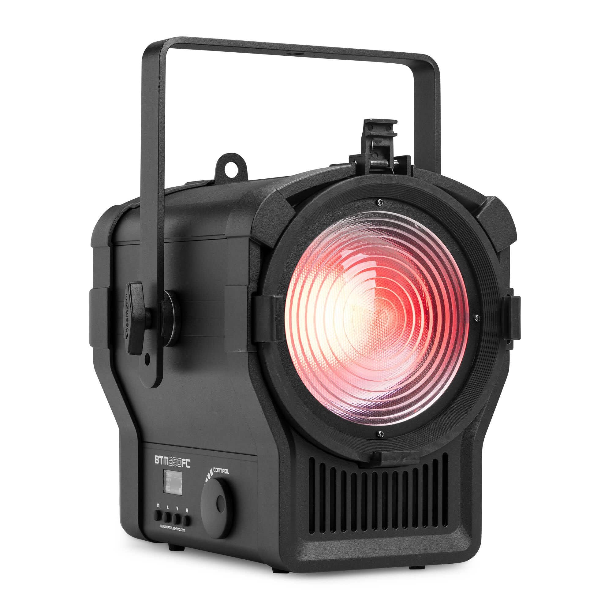 BeamZ Professional BTM250FC Foco Fresnel LED RGBALC 250W con zoom motorizado