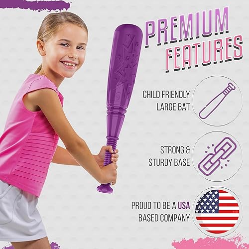 Miniatura 2 de ToyVelt TBall - Juego de pelota para niños de 3 a 5 años, el juego de pelota viene con 9 bolas, los mejores juguetes y juegos, ideal para regalo de