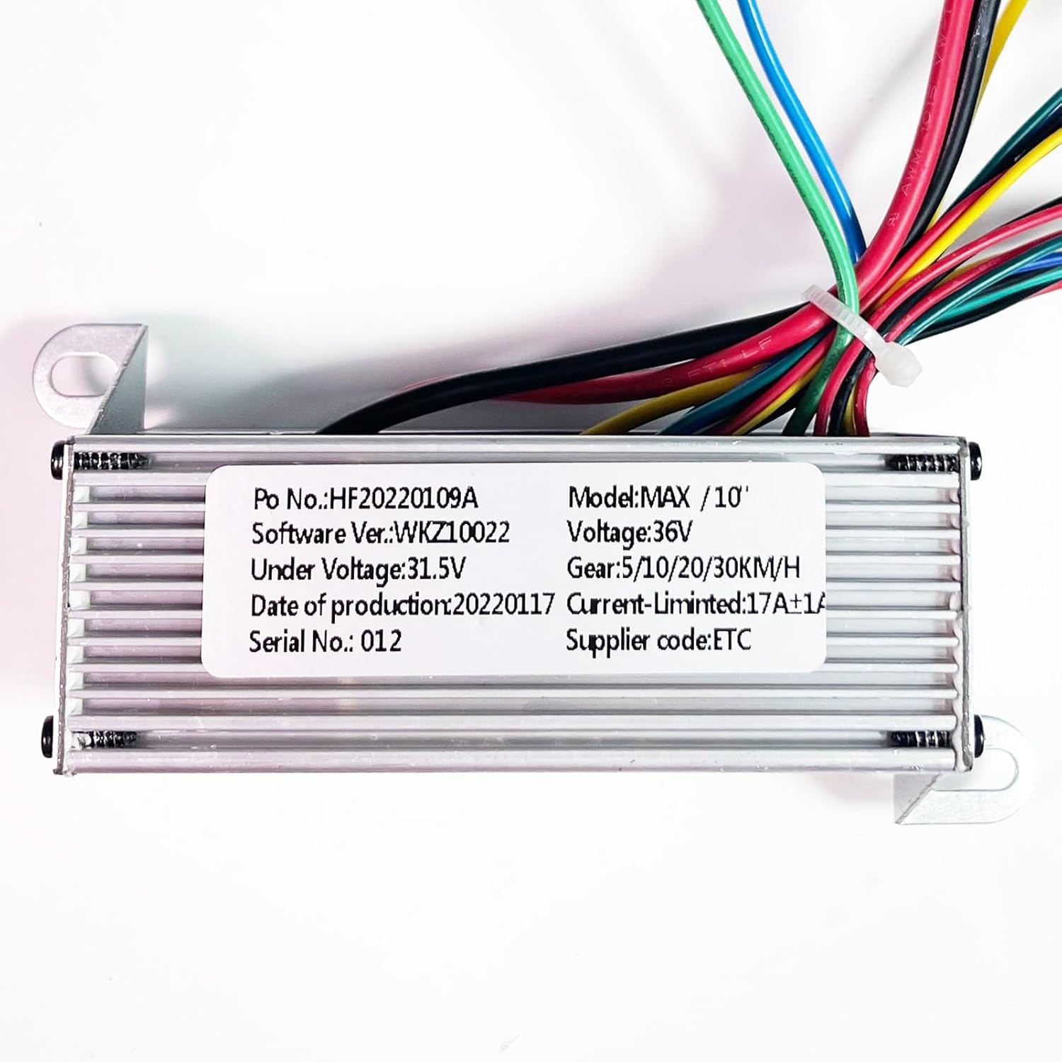 350W 36V 17A TUYA APP TUYA CONTROLLER SCOOTERS Hoverboard Bluetooth controller for maximum speed of 10 inches 40 km/h, black 4