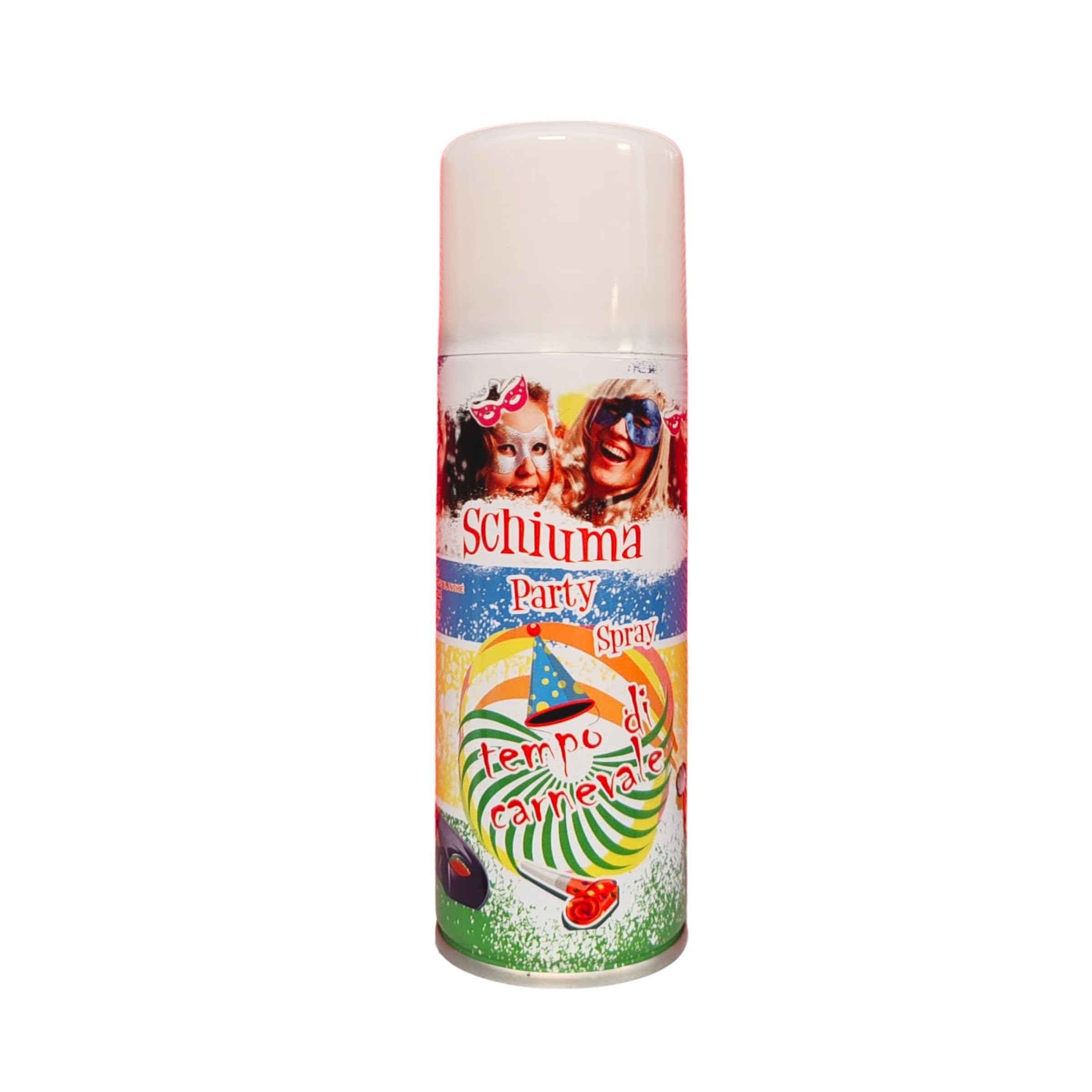 Generico Espuma Carnaval Spray 150 ml para fiestas y eventos 24 unidades efecto copos de espuma uso exterior