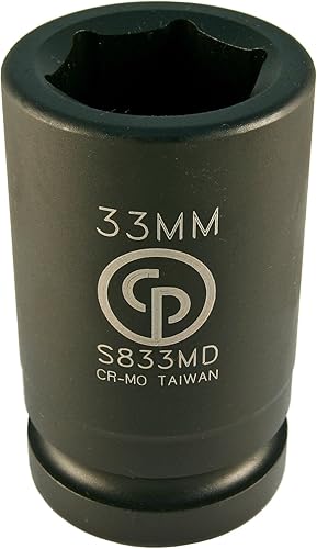 Chicago neumática Cp s833md 2,54 cm por 33 llaves de vaso de impacto profundo