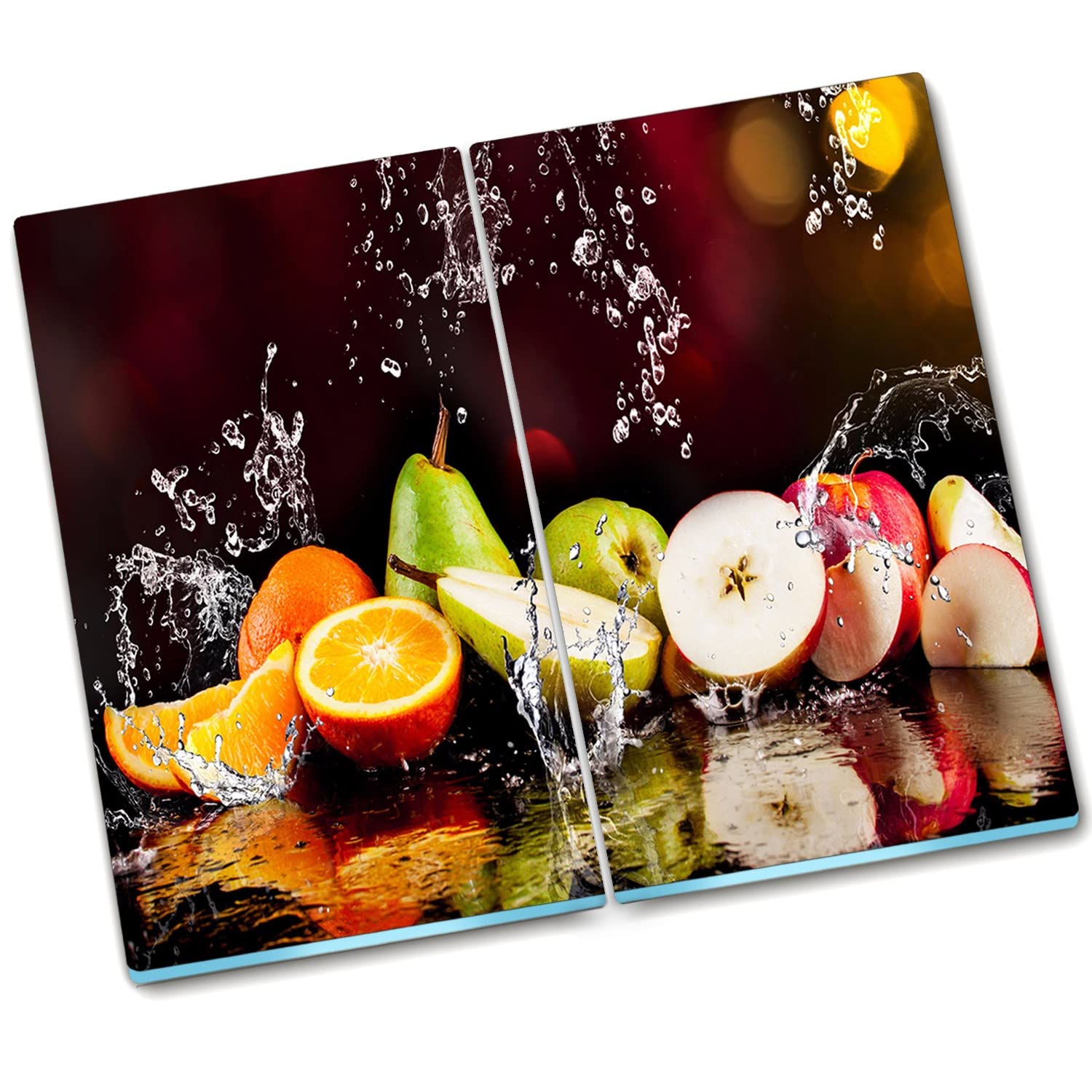 Planche à découper et couvre-poêle en verre Décormat pour sublimer votre cuisine