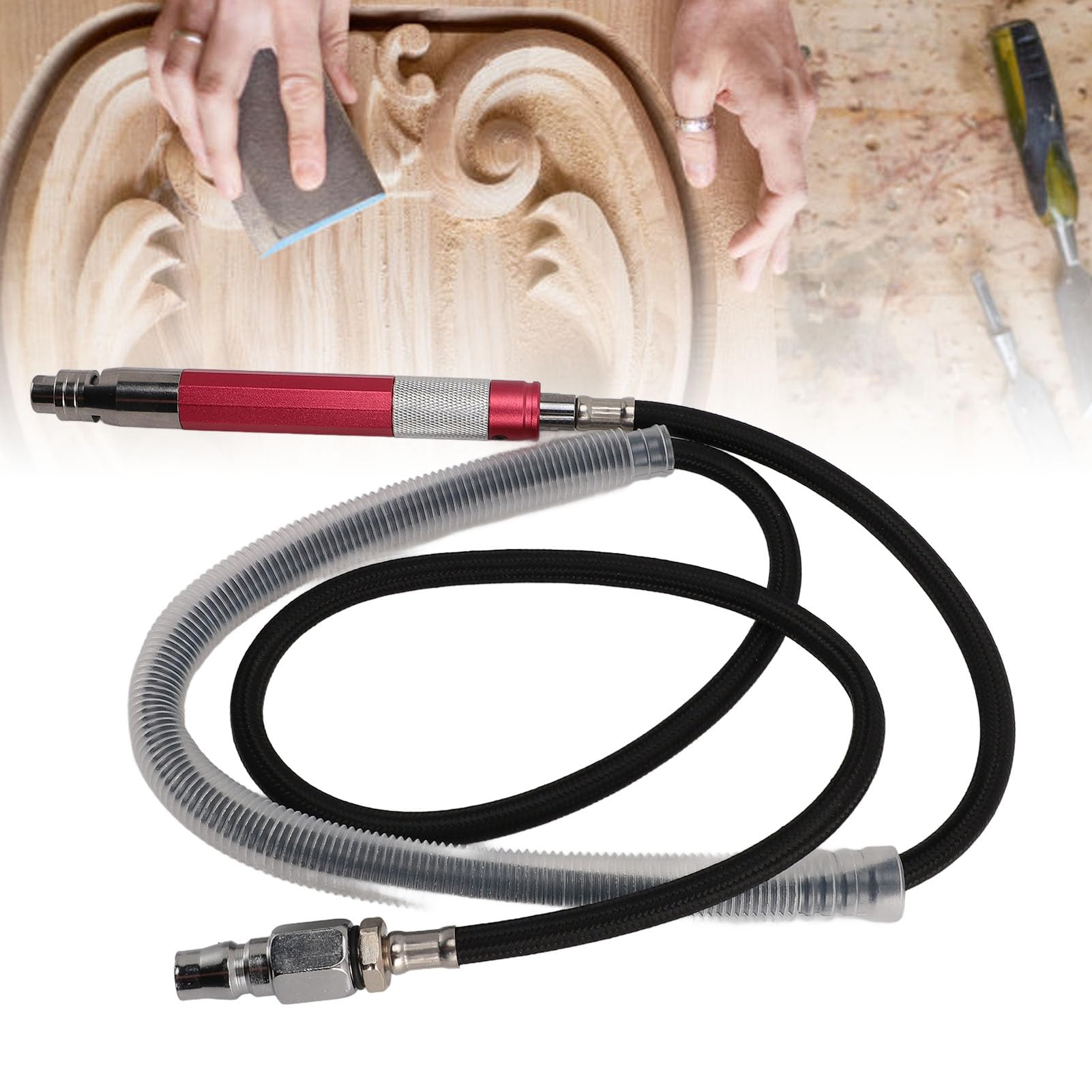 88R 39000RPM Turbo Meuleuse à Ultrasons Pneumatique – Outil De Gravure Air Comprimé