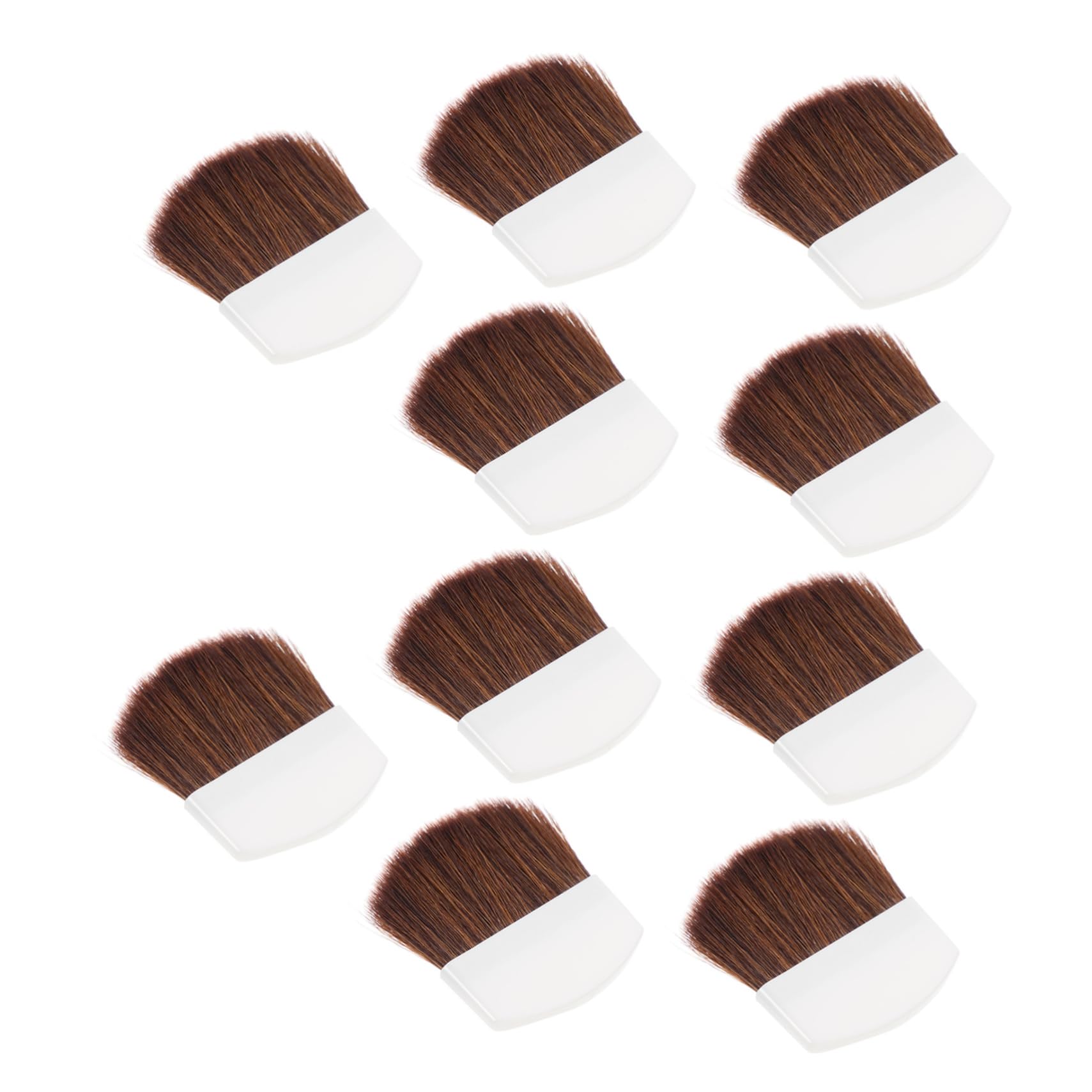 DOITOOL 5 Ensembles Ensemble De Pinceaux Peinture Art Petit Brosse De Détail en Nylon Brosse Aquarelle Détails Pinceau Aquarelle De Voyage Pinceau pour Dessiner Blanche Fibre 10 Pièces * 5