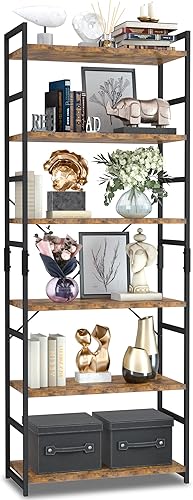 Miniatura 39 de NUMENN Estantería delgada de 3 niveles, estantería organizadora de almacenamiento, estante moderno para dormitorio, sala de estar y oficina en casa,