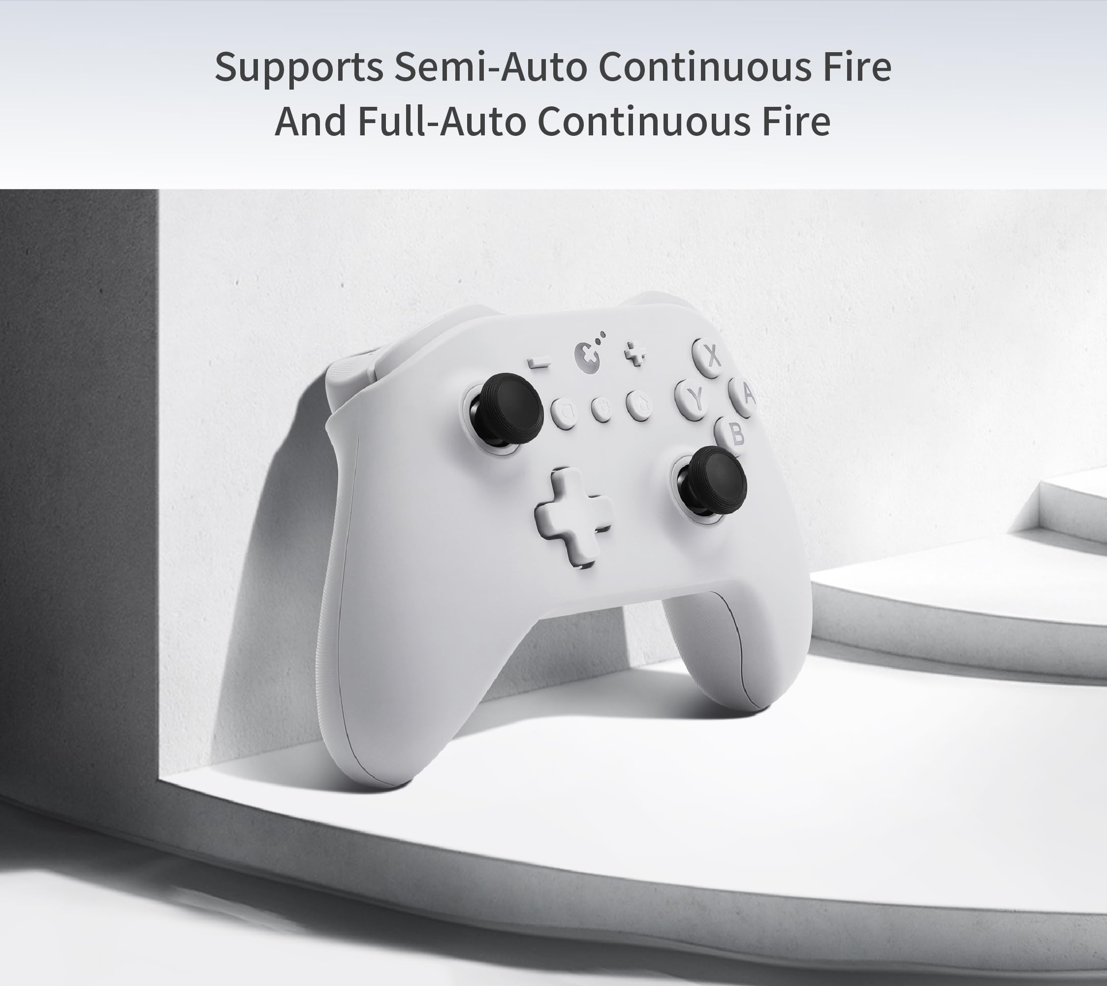 GuliKit KK3 Mando InaláMbrico Para Pc/Windows/Switch/Steam Deck, Gatillos AnalóGicos De Efecto Hall Y Joysticks MagnéTicos TMR, Mandos Profesionales ErgonóMicos, BateríA Recargable De 23 Horas